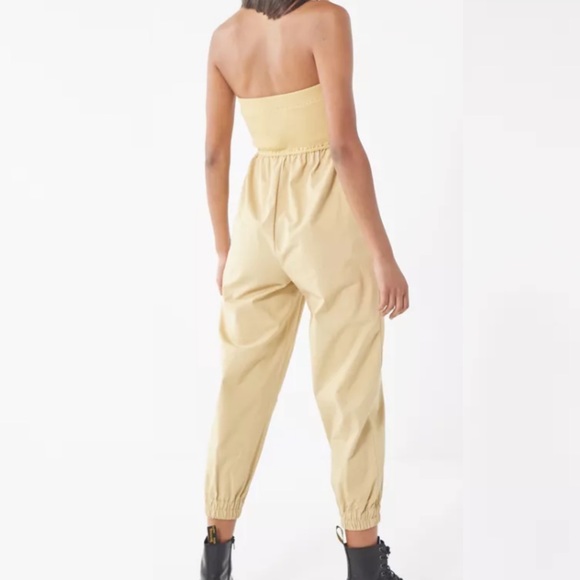 UO Urban Outfitters Echo Twill Zip Front Jumpsuit Size S - Picture 2 of 14